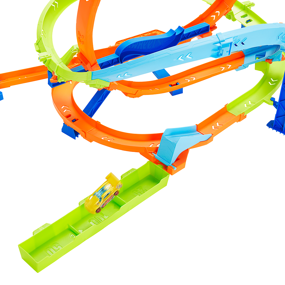 Трек Hot Wheels испытание гиперпетли HTK16 - фото 5