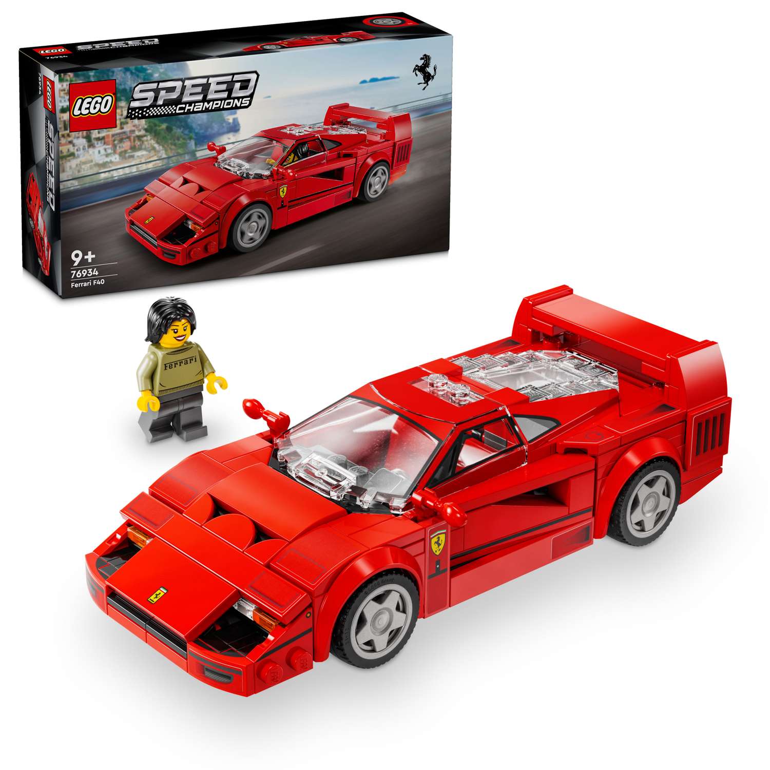 Конструктор LEGO Speed Champions Ferrari F40 Суперкар - фото 1