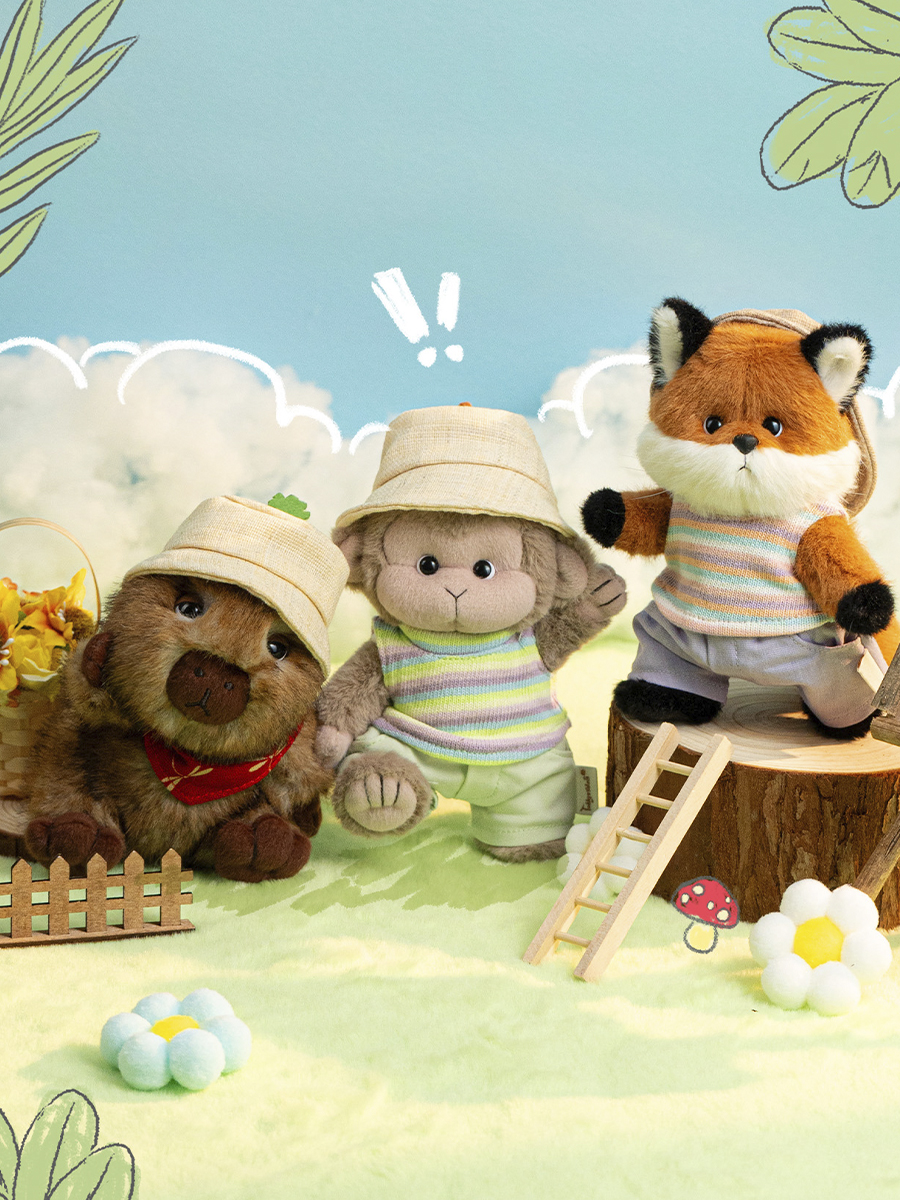 Мягкая игрушка TeddyTales Дружелюбная капибара размер XS - фото 6