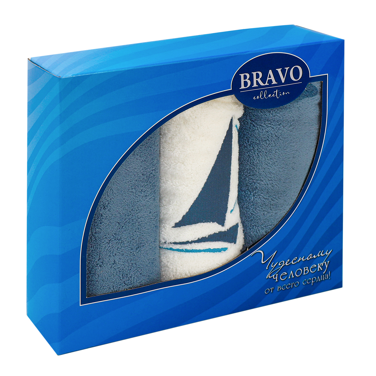 Полотенце BRAVO Мэн 30 x 50 см 3 шт. - фото 1