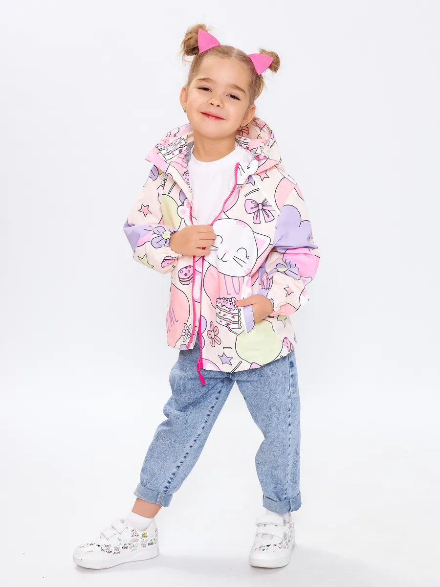 Ветровка RuStyle ДД-ветRSL-652-loveкрем - фото 7