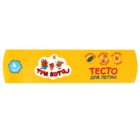 Тесто-пластилин Multiart Три кота