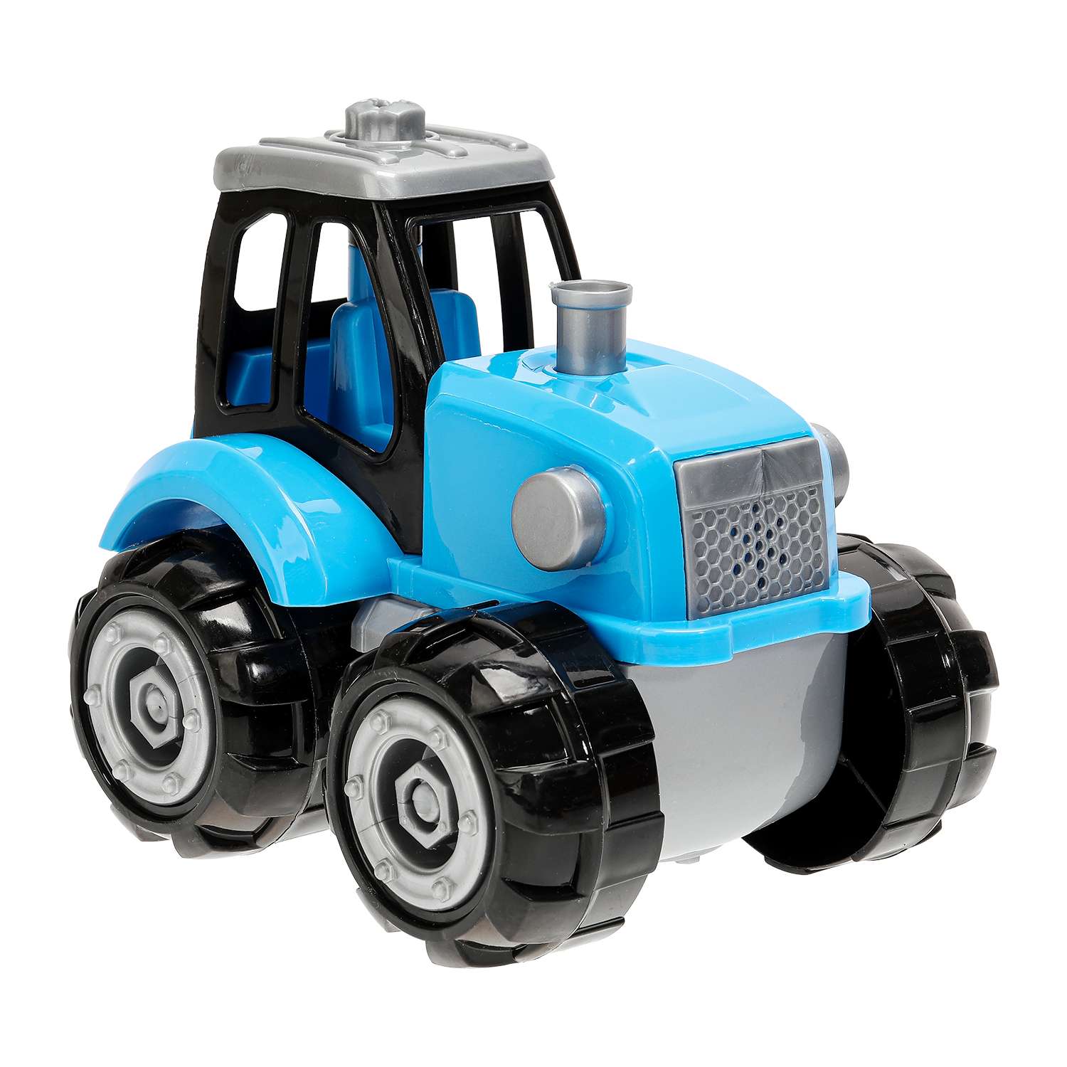 Игрушка Играем вместе Синий трактор 381779 - фото 10