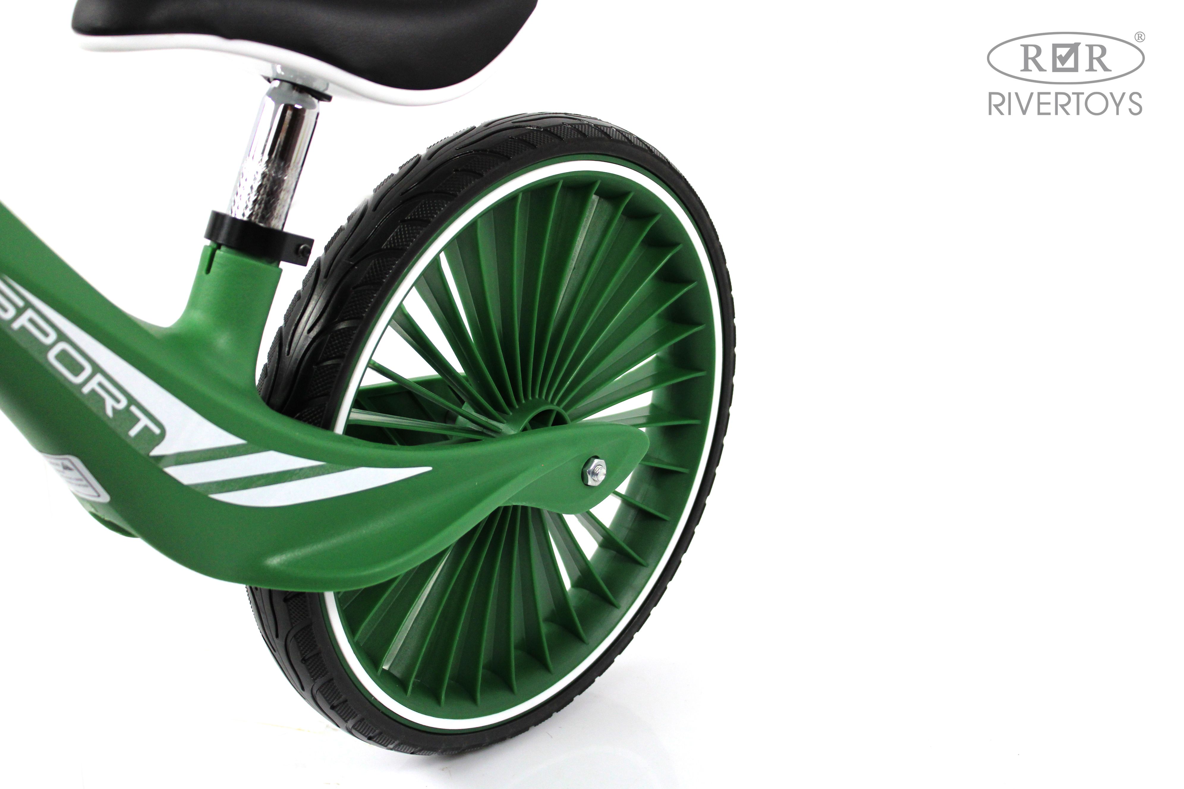 Двухколесный беговел RIVERTOYS 14 дюймов - фото 7