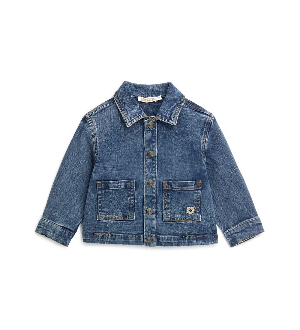 Куртка джинсовая ORIGINAL MARINES DFP0203NM_DENIMBLUMEDIUM - фото 1