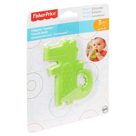 Погремушка-прорезыватель Fisher Price Крокодил DYF93