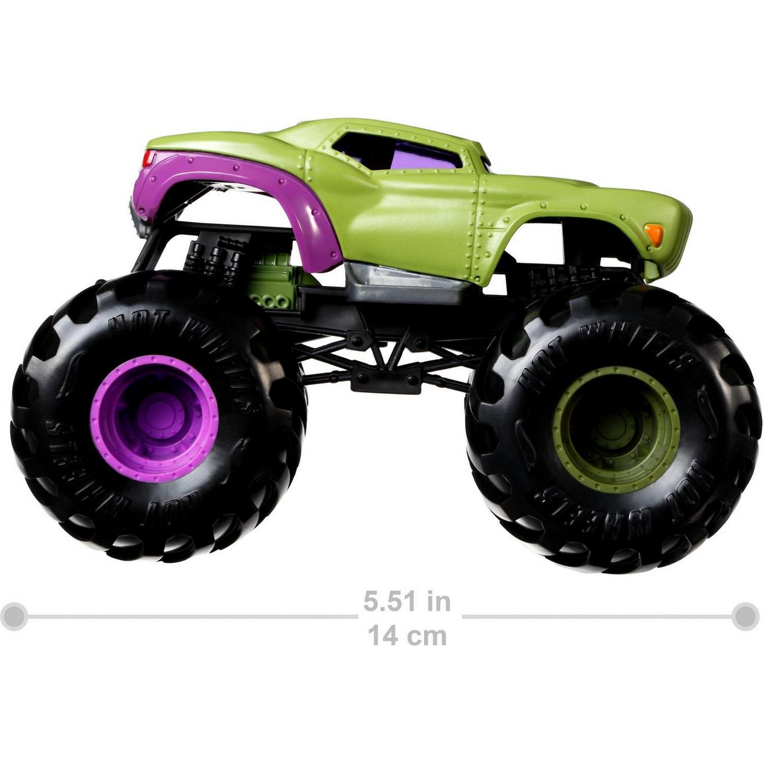 Автомобиль Hot Wheels Monster Tracks 1:24 FYJ83 - фото 5