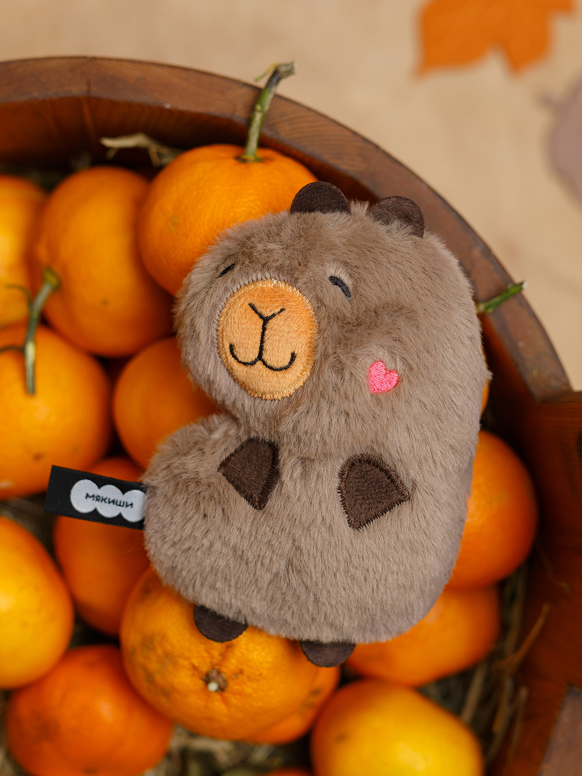 Мягкая игрушка Мякиши Капибара Барбара - фото 9