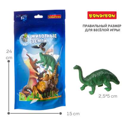 Набор фигурок BONDIBON Динозавры 8 штук