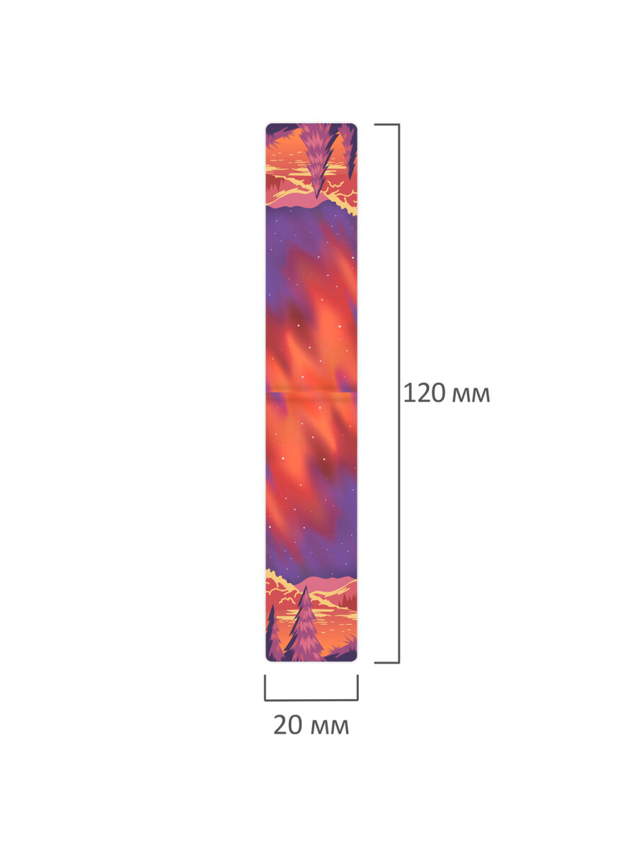 Магнитная закладка Brauberg 12 шт. - фото 17