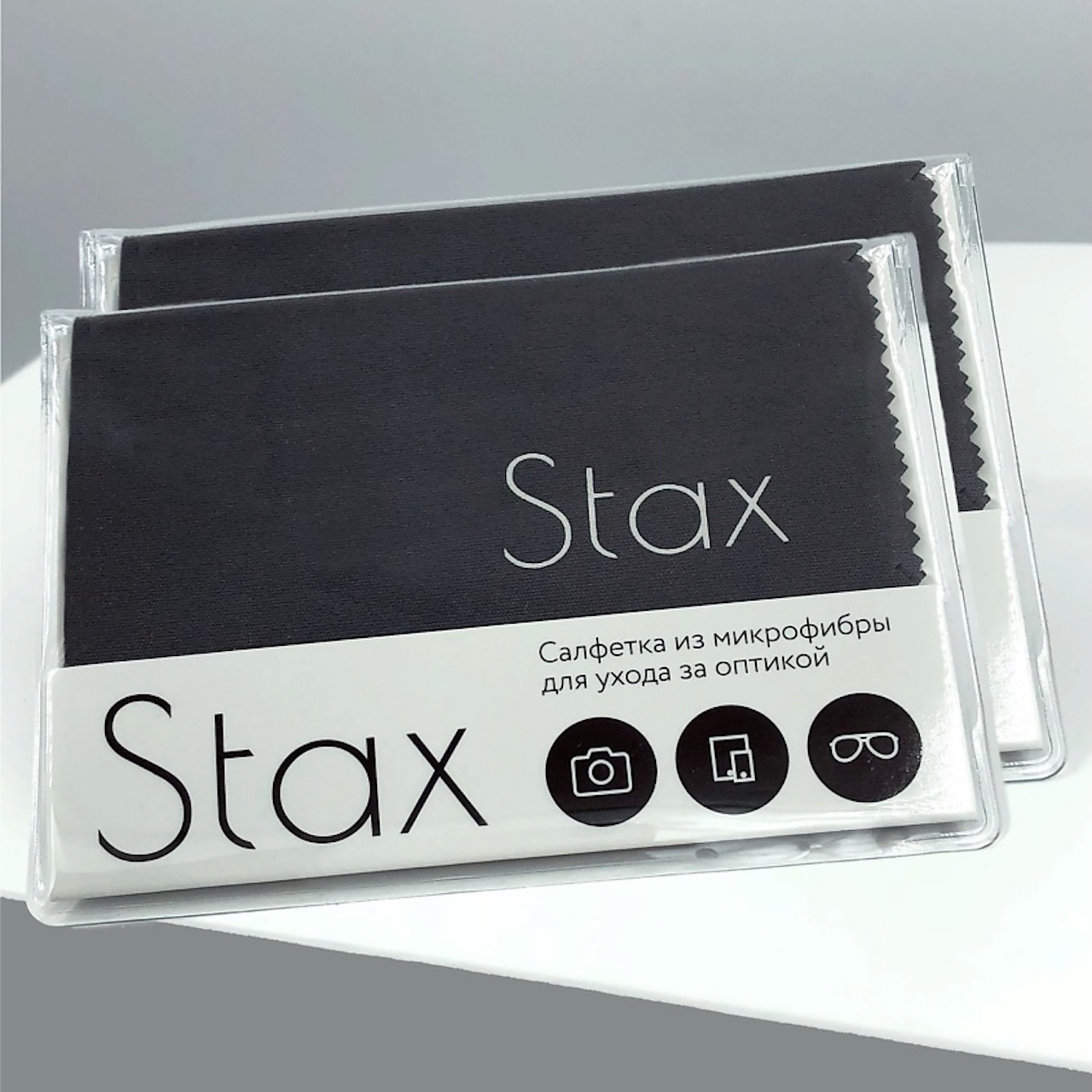 Салфетка для очков и оптики Stax сфэ-с2 - фото 1