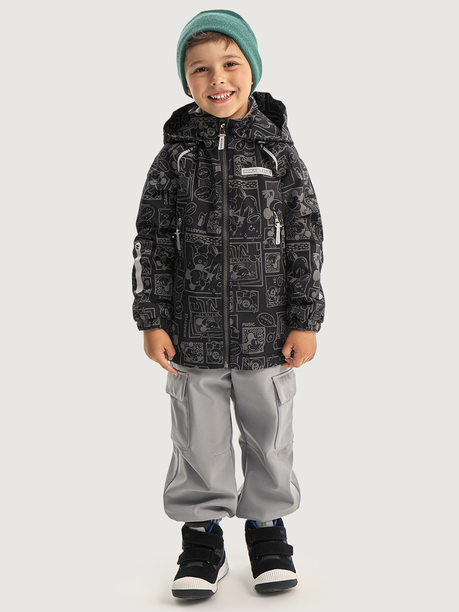 Ветровка NIKASTYLE 4л2326 антрацит - фото 4