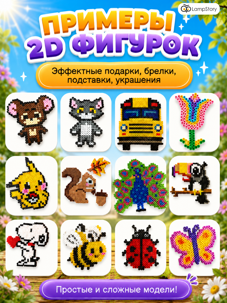 Термомозаика LampStory 3D модели с утюгом - фото 7