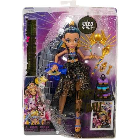 Кукла модельная Monster High Monster Ball Cleo