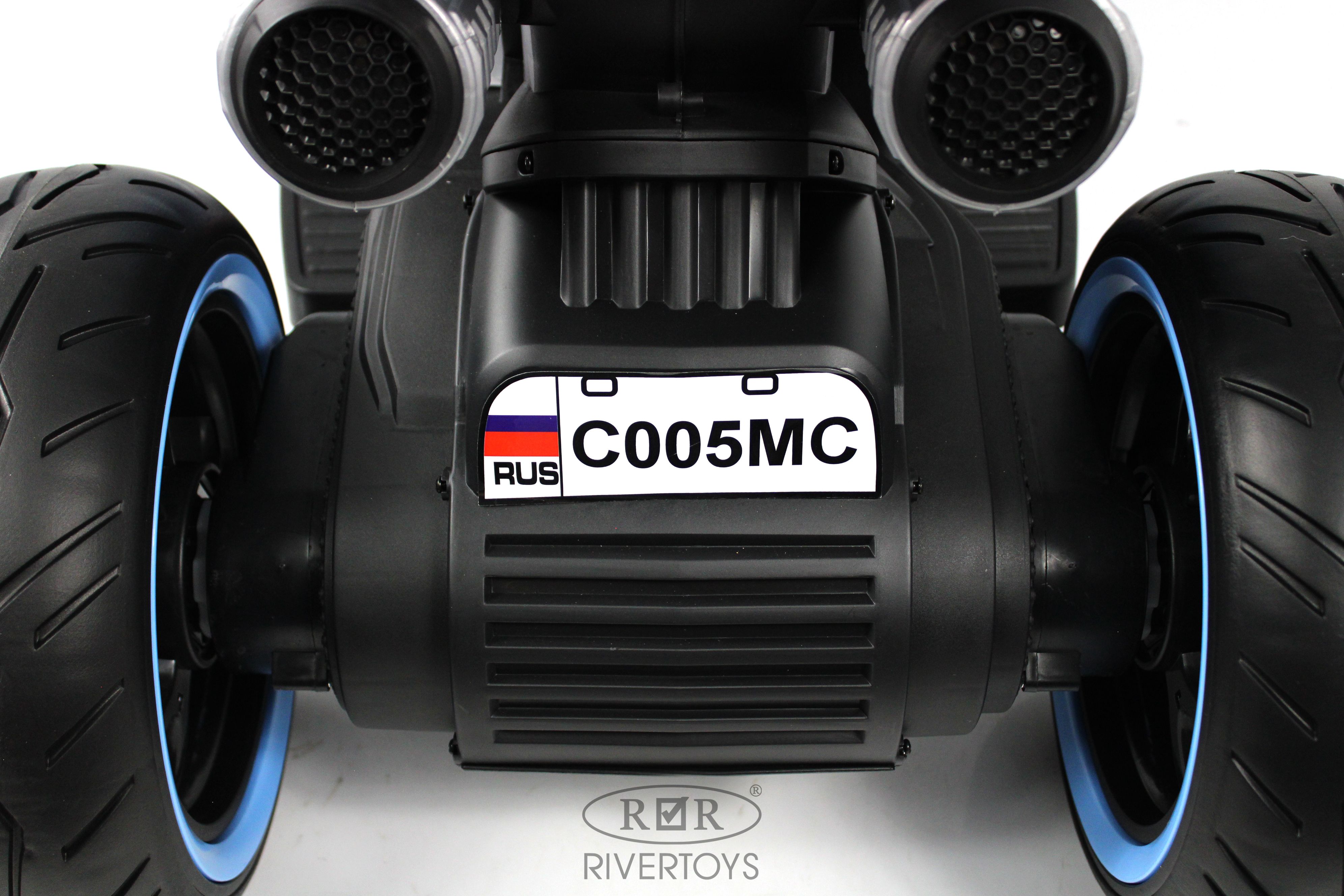 Электромобиль RIVERTOYS C005MC-BLUE - фото 18