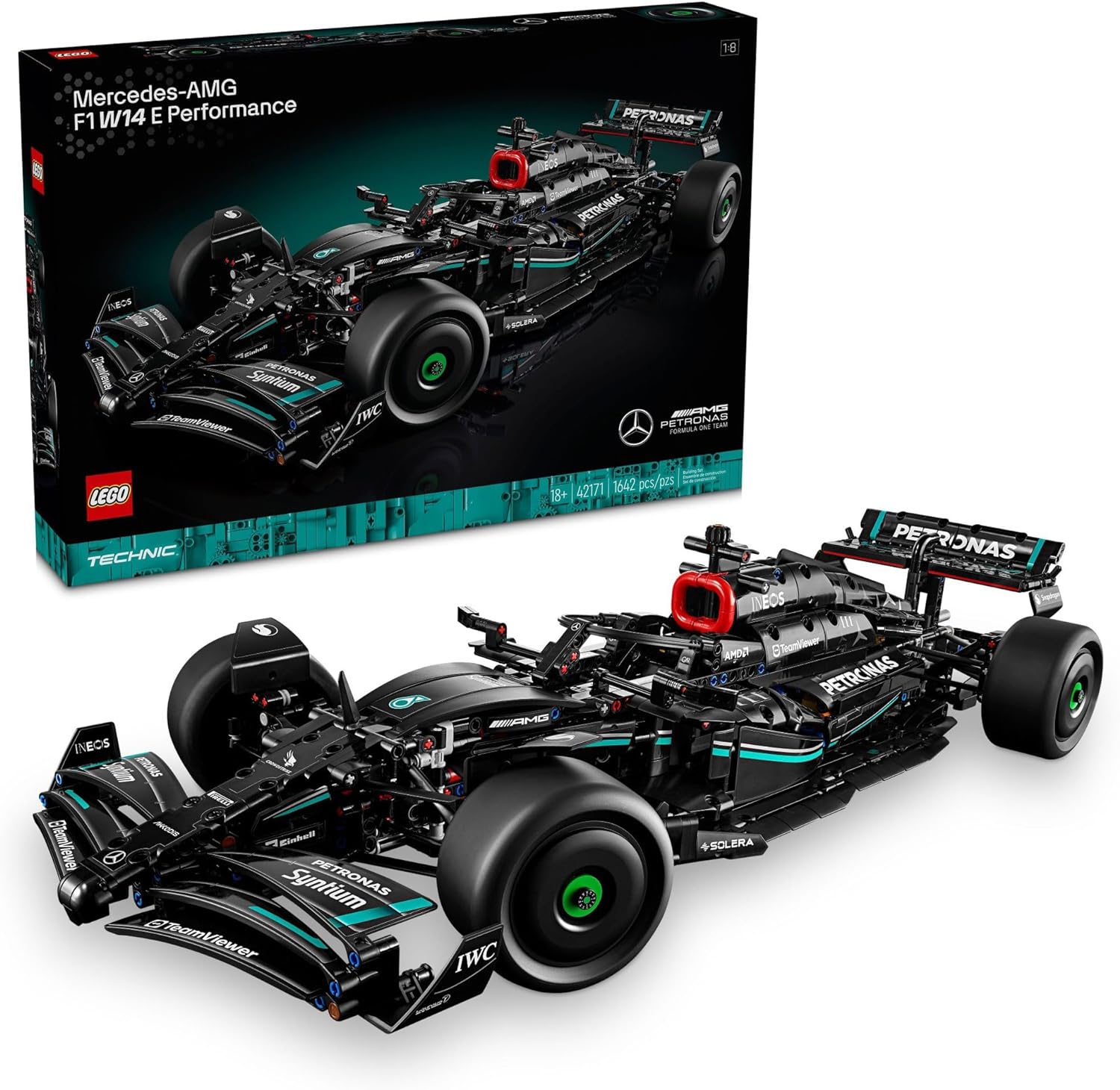 Конструктор LEGO Technic Mercedes-AMG W14 E Performance 1642 дет. - фото 1