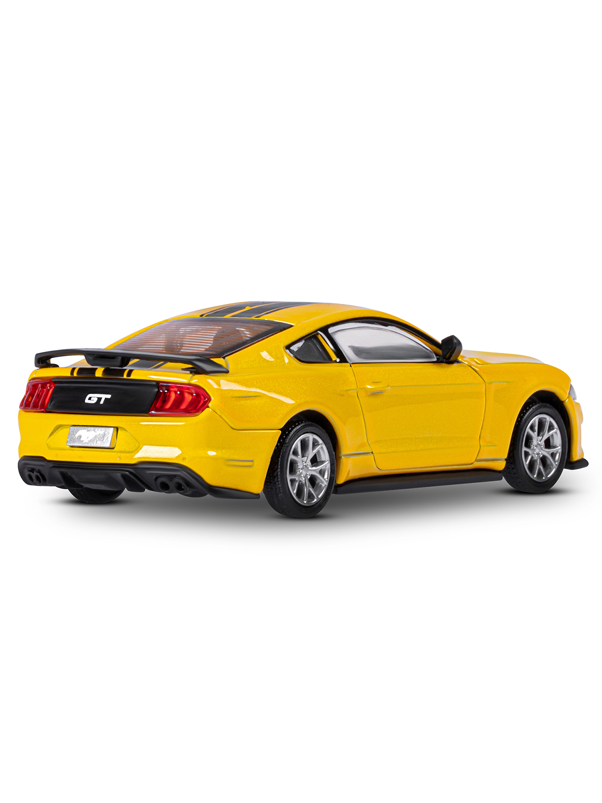 Автомобиль АВТОпанорама Ford Mustang Сборная модель 1:42 JB1251725 - фото 14