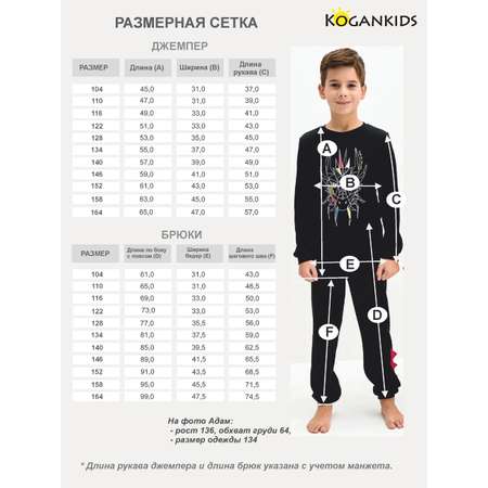 Пижама KOGANKIDS