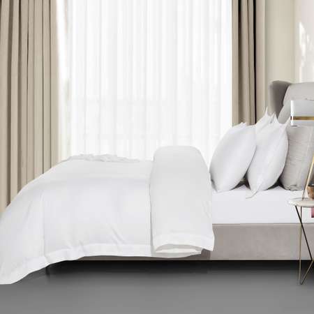 Постельное белье Arya Home Collection Евро Tencel Arty комплект тенсель сатин