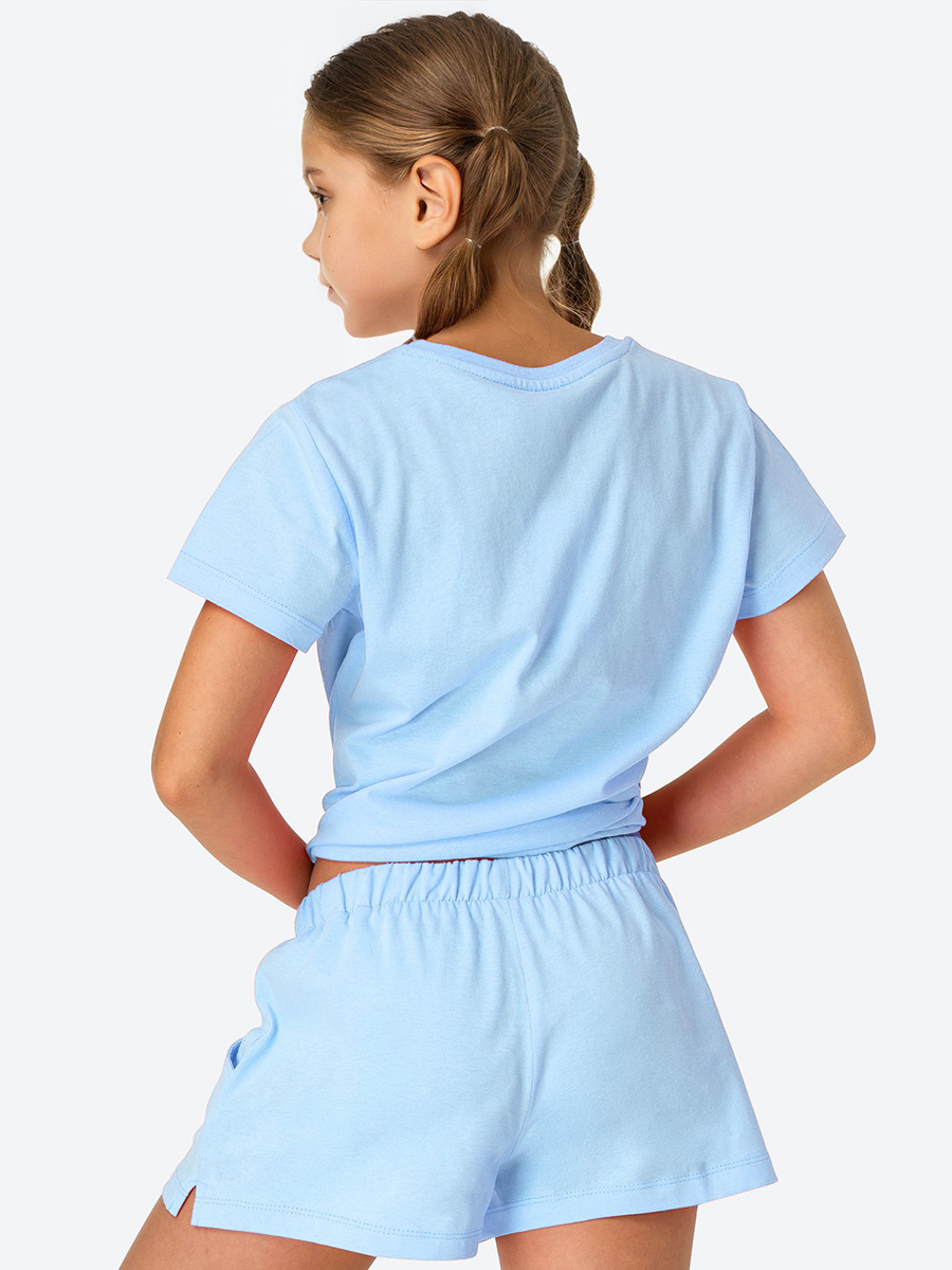 Пижама HappyFox HF9148голубой - фото 3