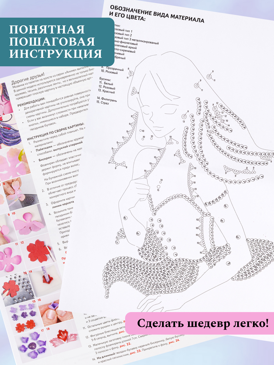 Картина из страз Волшебная мастерская Дыхание ветра - фото 7