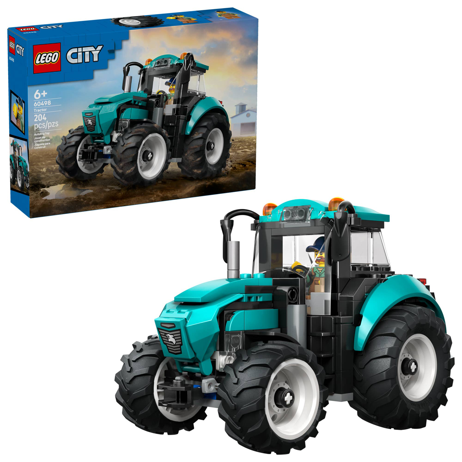 Конструктор LEGO City Трактор 204 дет. - фото 1