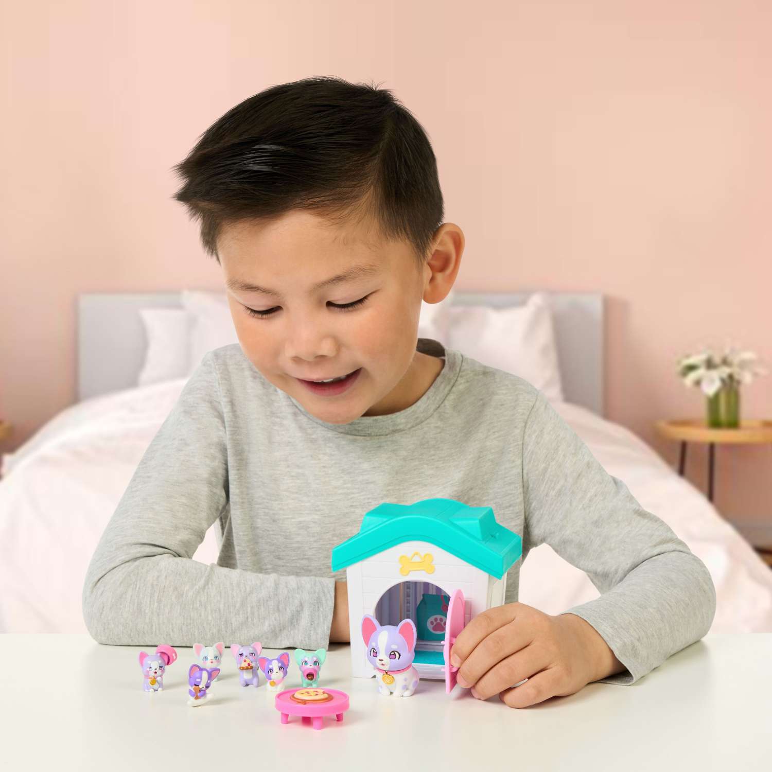 Игровой набор Moose cемья собачек в домике - фото 11
