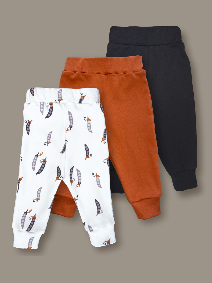 Штанишки 3 шт ШВЕЙНЫЕ ИСТОРИИ ползункигорошек - фото 1