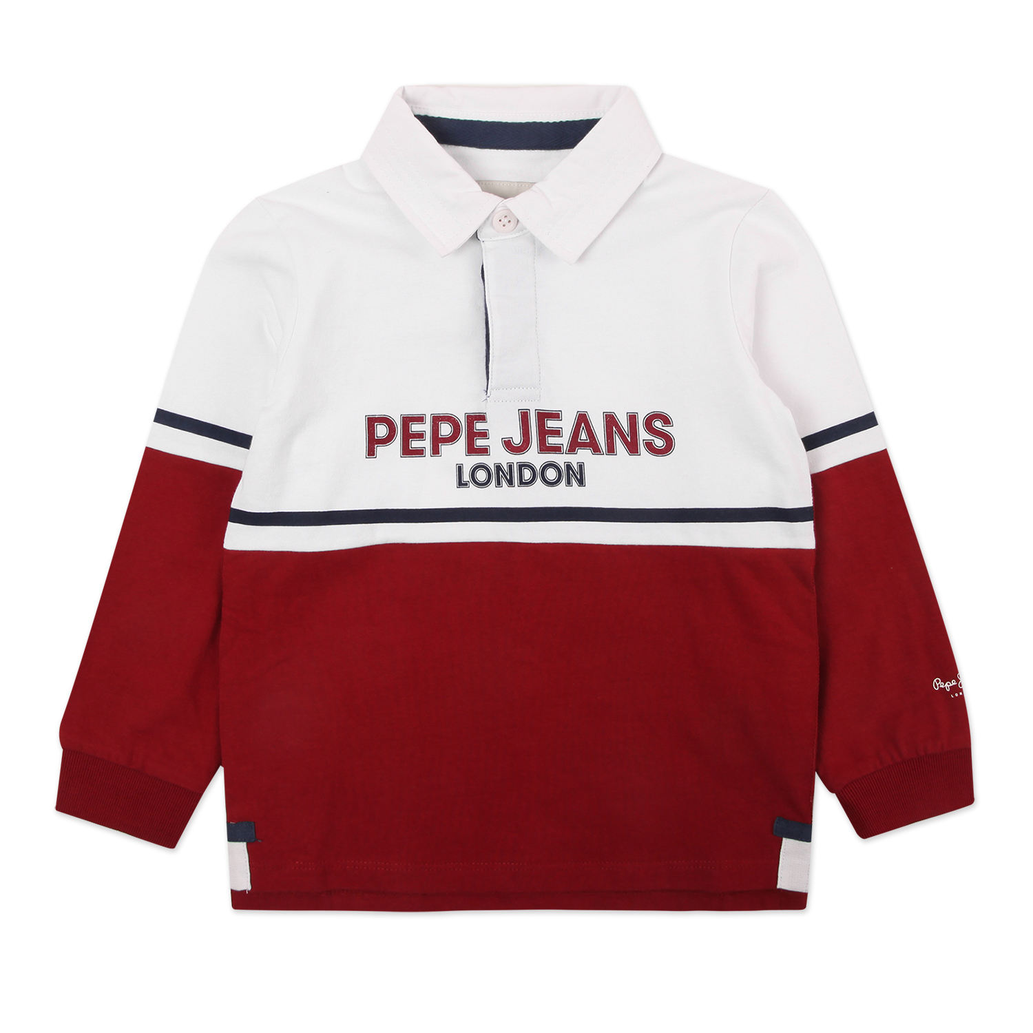 Рубашка-поло Pepe Jeans London цвет белый страна производства Китай ⚡️ заказать за 5482 ₽ в интернет-магазине Детский мир. Размеры в наличии . Бесплатная доставка. Читайте отзывы, характеристики, смотрите 3 фото PB540732287 PB540732287 - фото 1