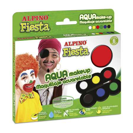 Аквагрим ALPINO краски 6 цв.