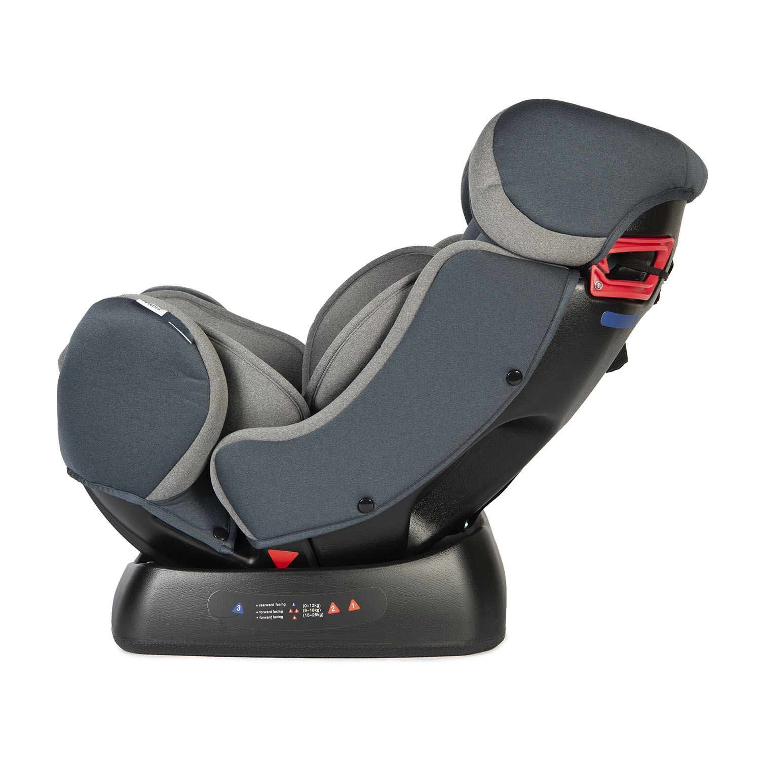 Автокресло BabyGo Sigma New 0+/1/2 (0-25 кг) серый - фото 9