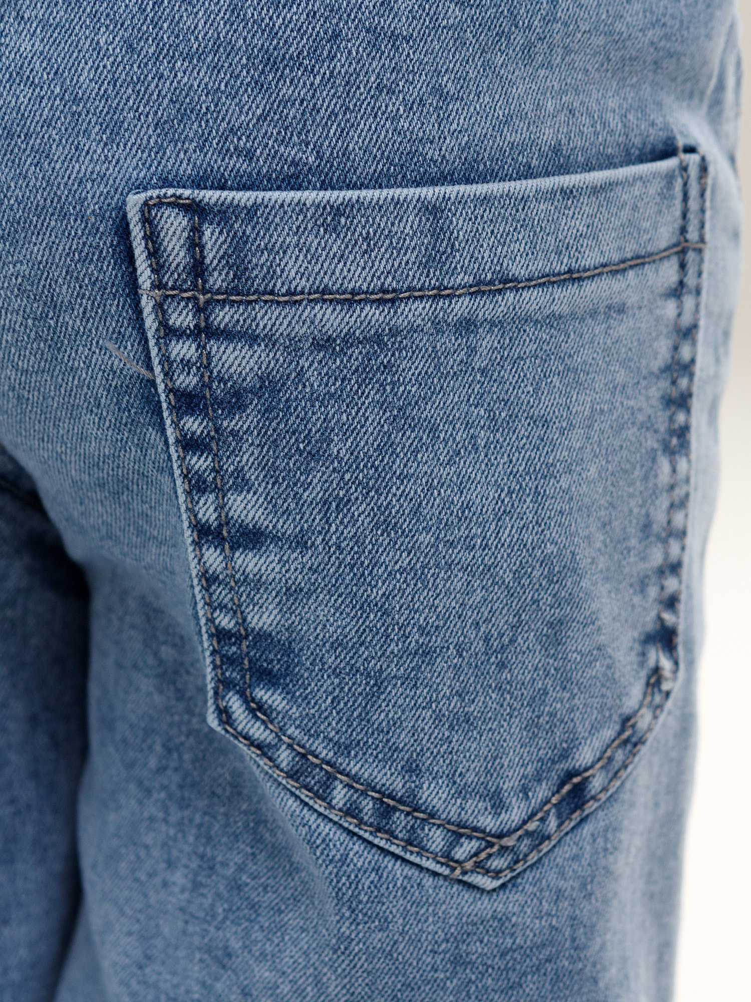 Джинсы-трубы СИНИЙ МИР WD8762-G63 - фото 10