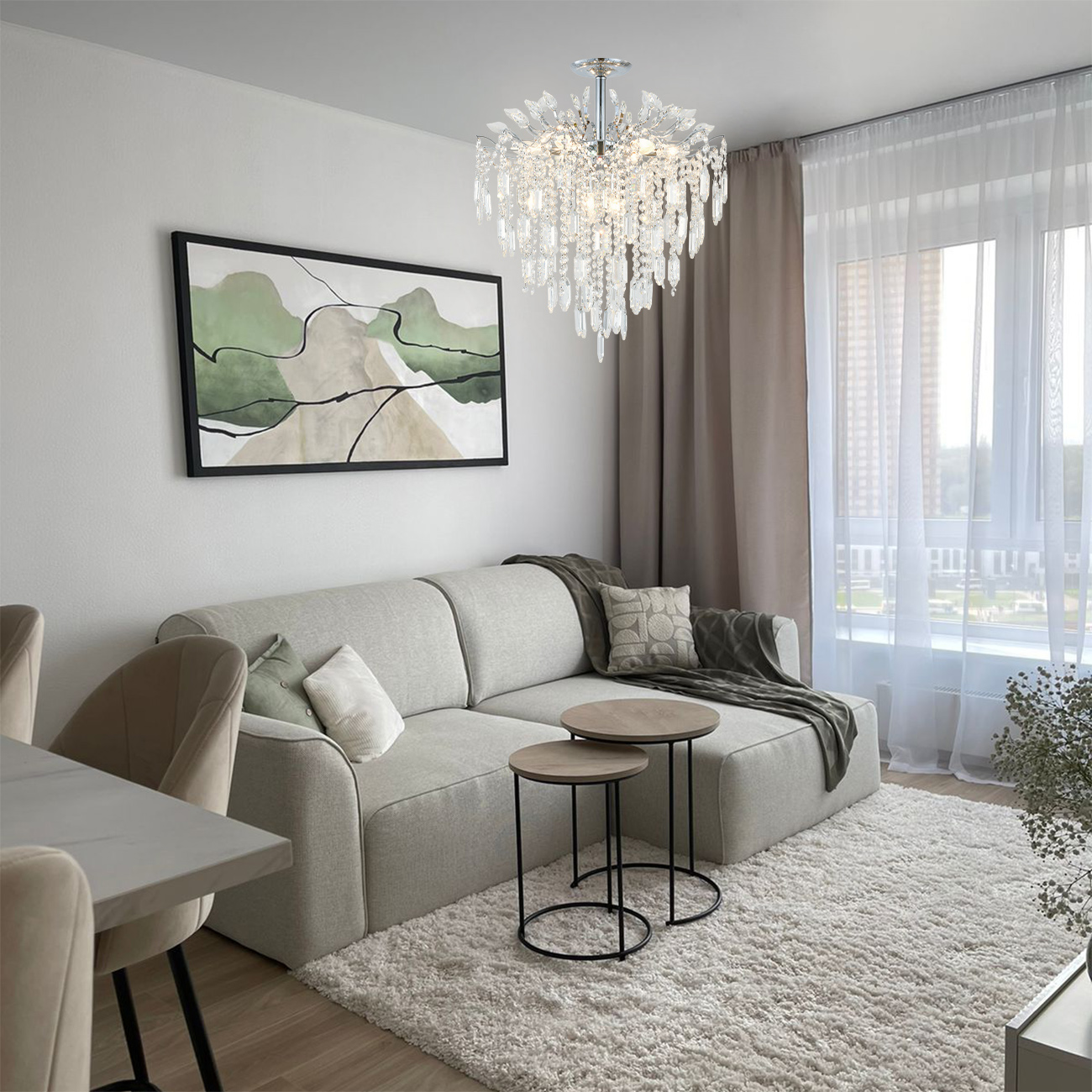 Люстра ESCADA Escada 2135/8P E14*40W Chrome - фото 3