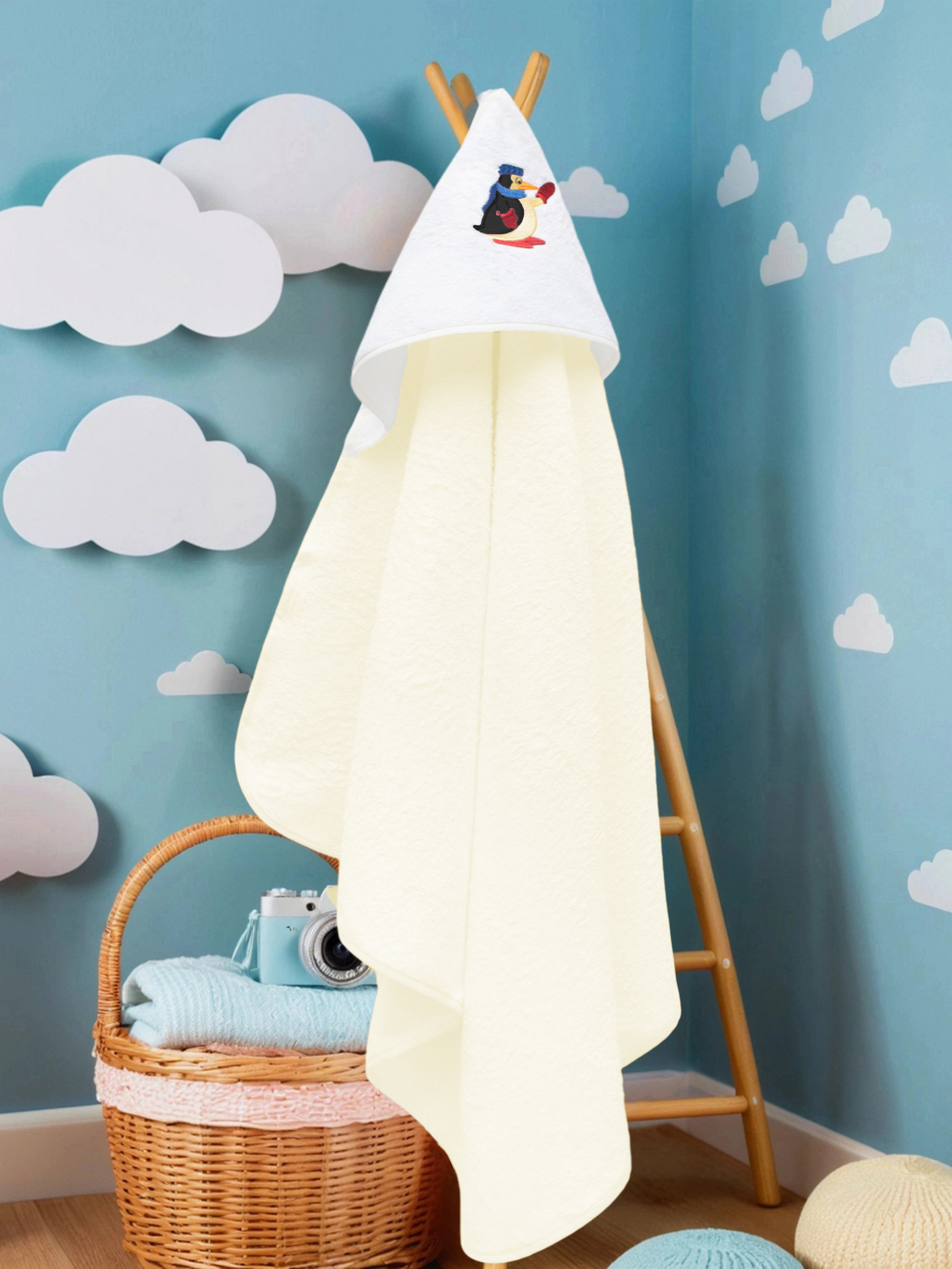 Полотенце уголок Wellness Малыш-01/00_П 80 x 100 см 1 шт. - фото 1