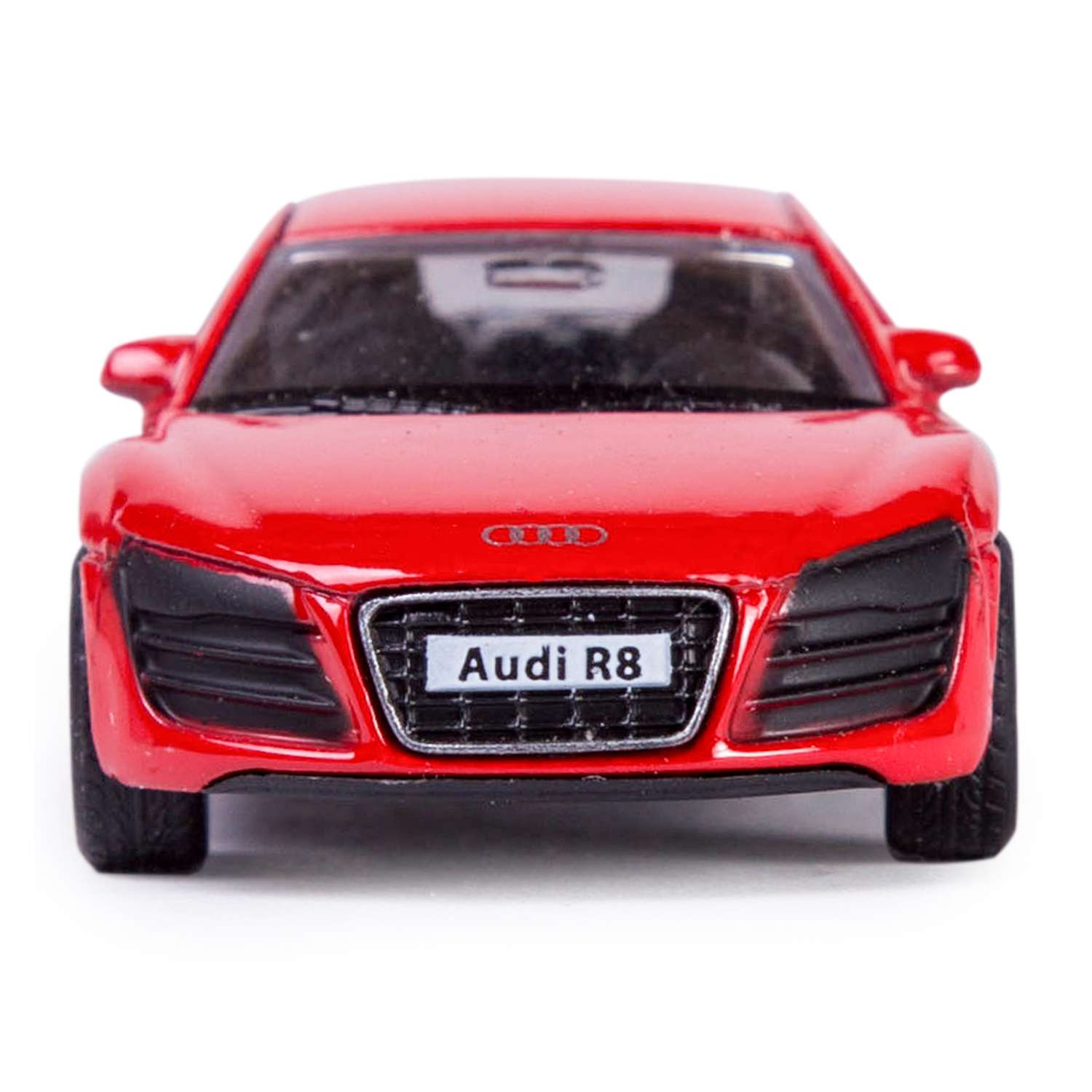 Автомобиль Mobicaro Audi R8 V10 1:64 красный 354996 - фото 7