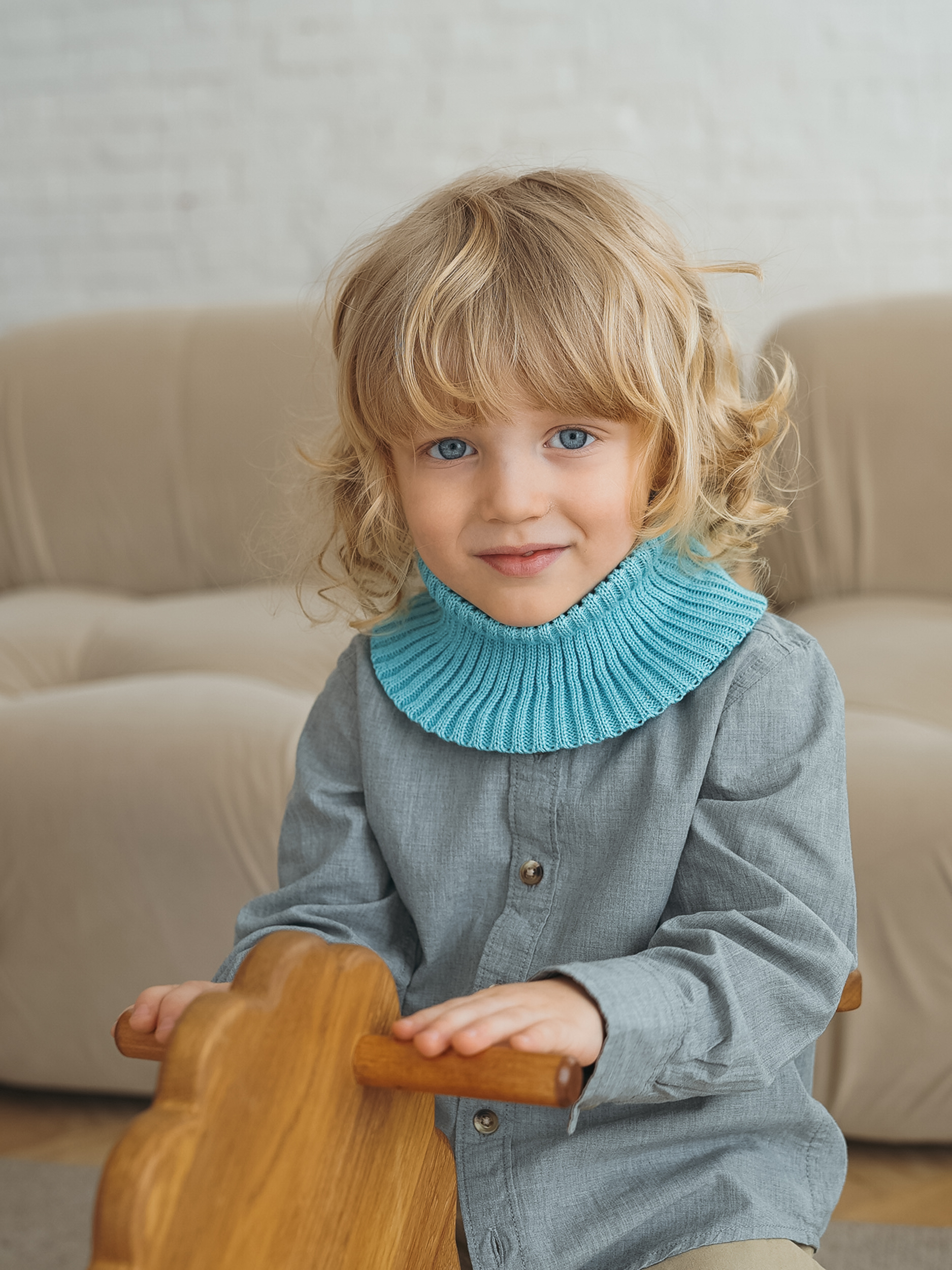 Шарф-снуд Starkoff Kids Д400853 - фото 4