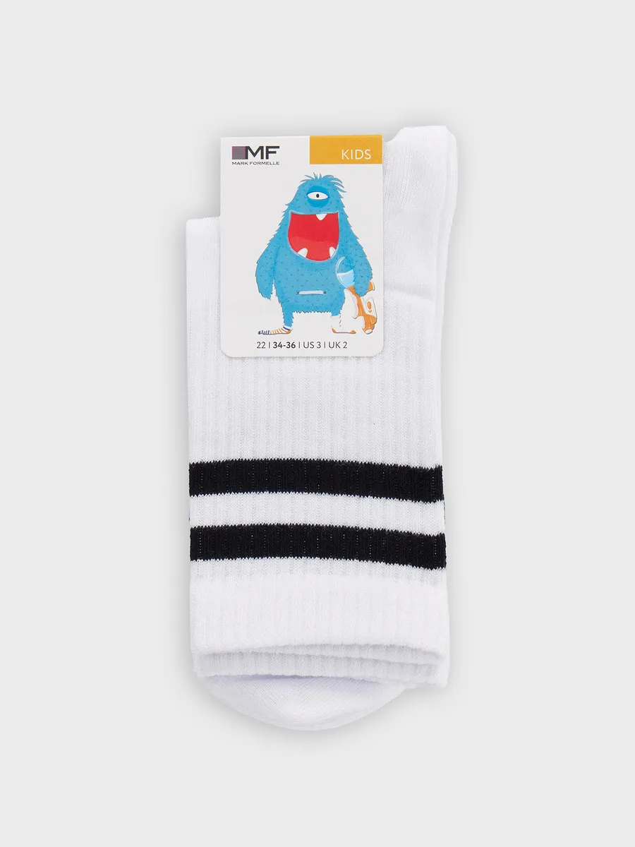 Носки 3 пары Mark Formelle (Марк Формэль) 444A-2458/белый-3 - фото 11