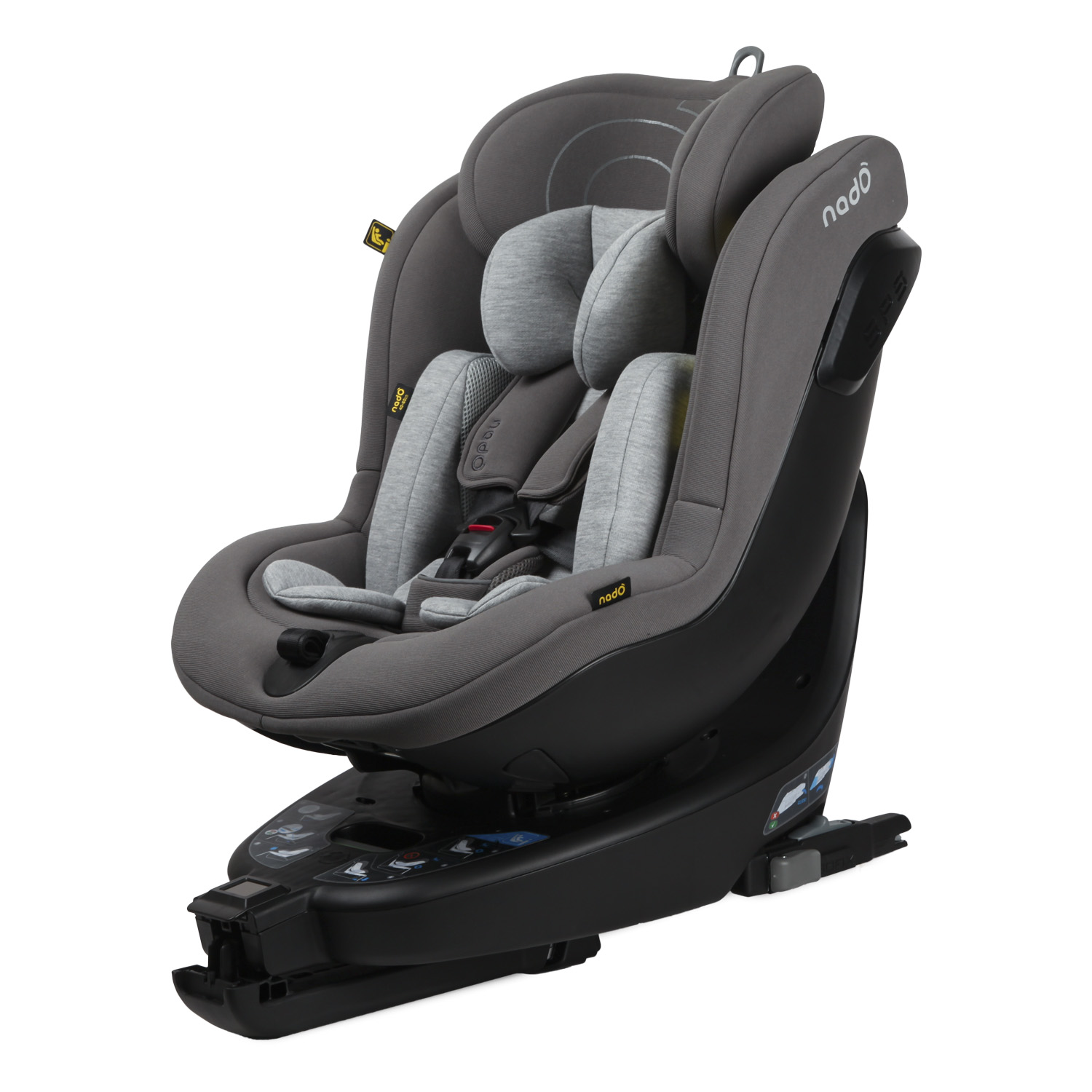 Автокресло nado Coconut ash Isofix 0+/1 (0-18 кг) - фото 11