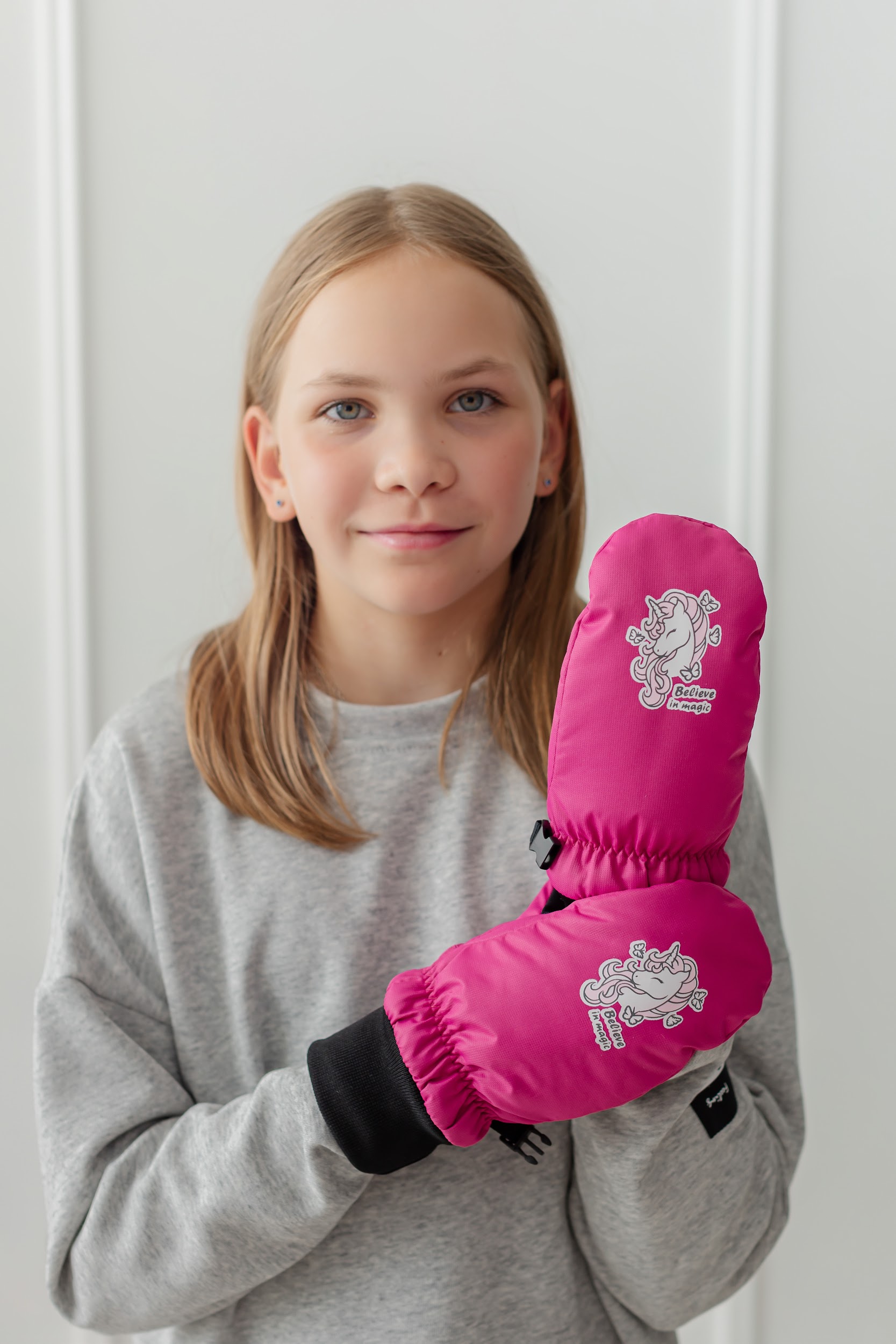 Варежки ARCTICMAGIC Р-293малиновый - фото 1