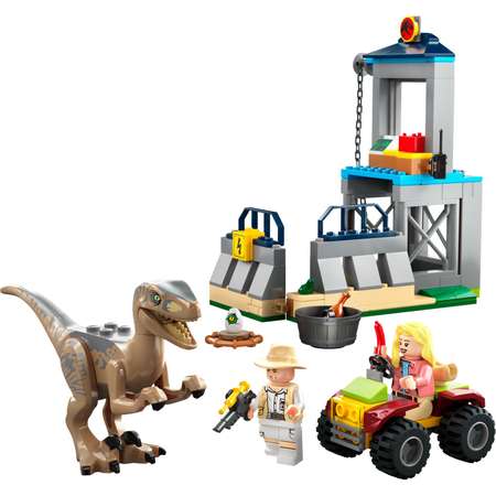 Конструктор LEGO Jurassic World Velociraptor Escape блочный
