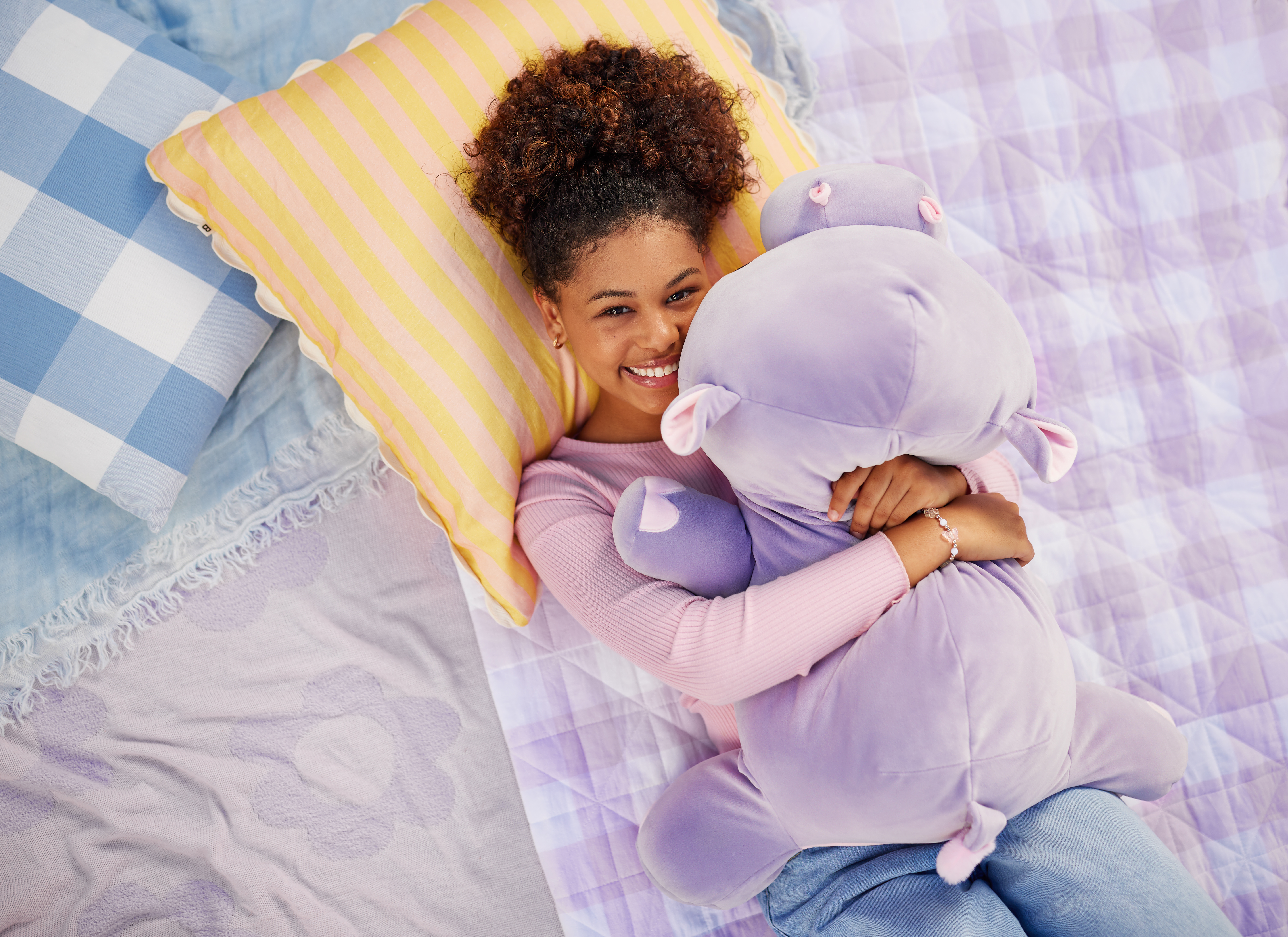 Игрушка мягкая Zuru HUG A LUMPS Series 2 L Бегемот 14902A - фото 6