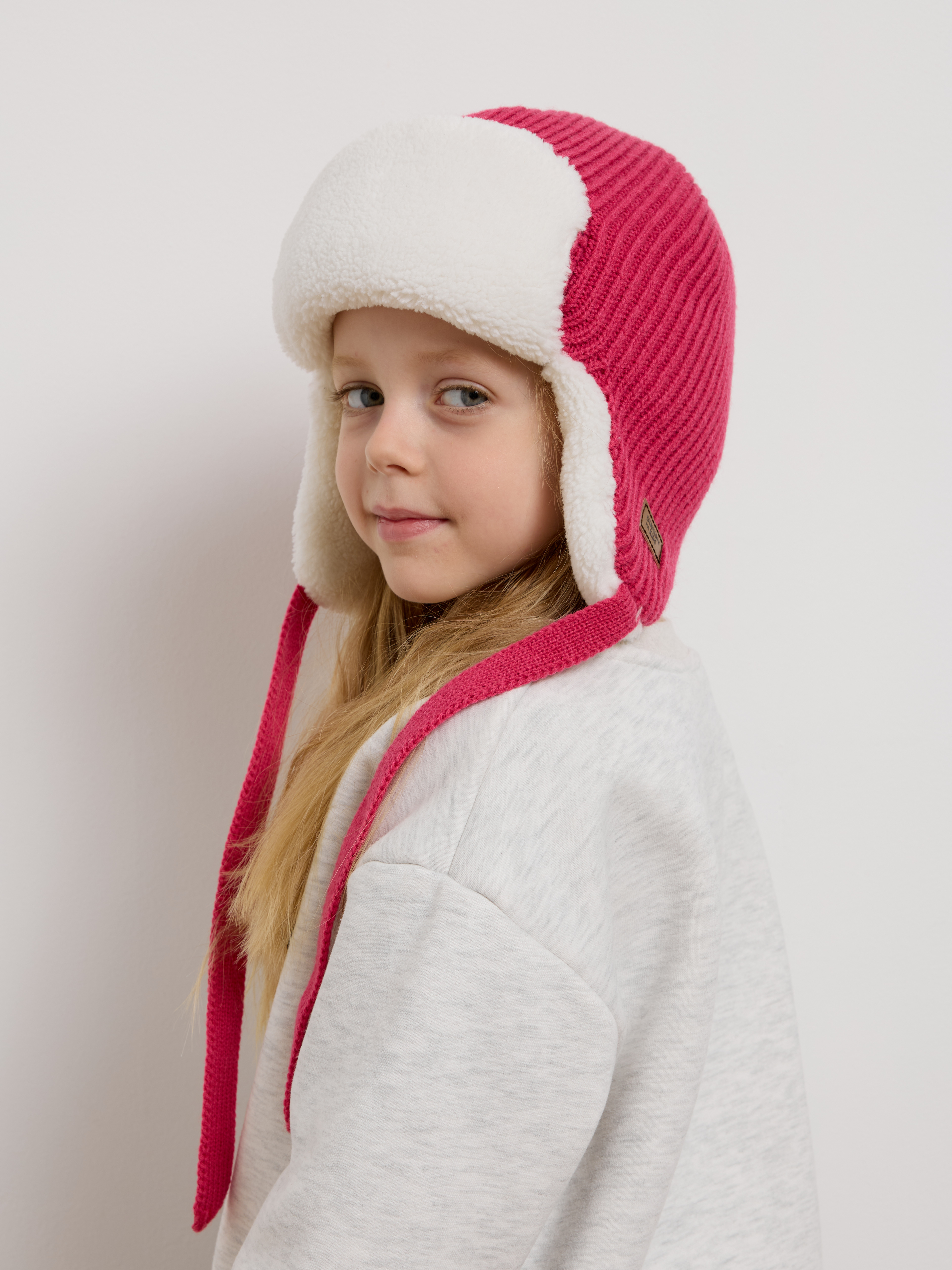 Шапка-ушанка Starkoff Kids Д301156 - фото 5