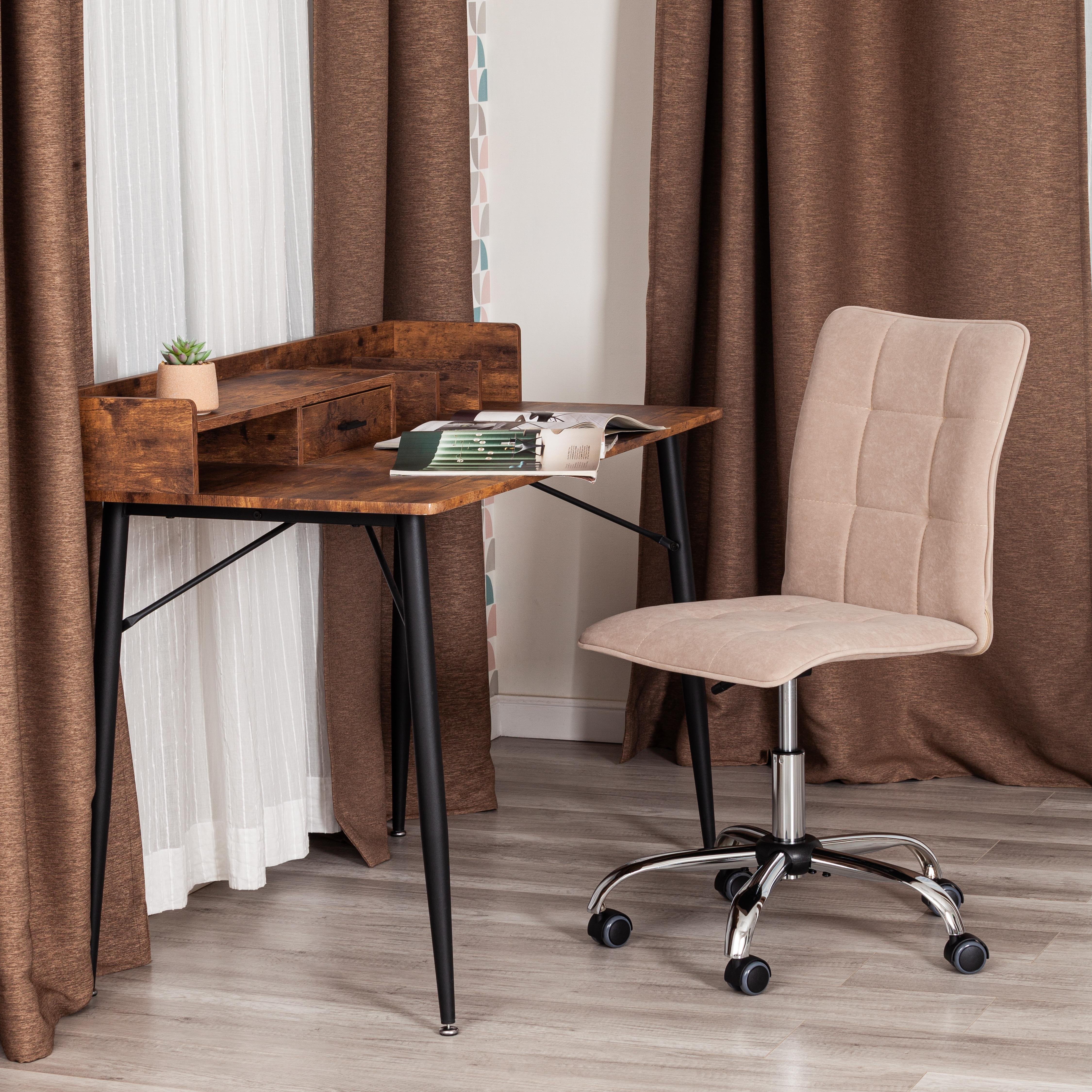 Компьютерное кресло TETCHAIR флок , бежевый - фото 15