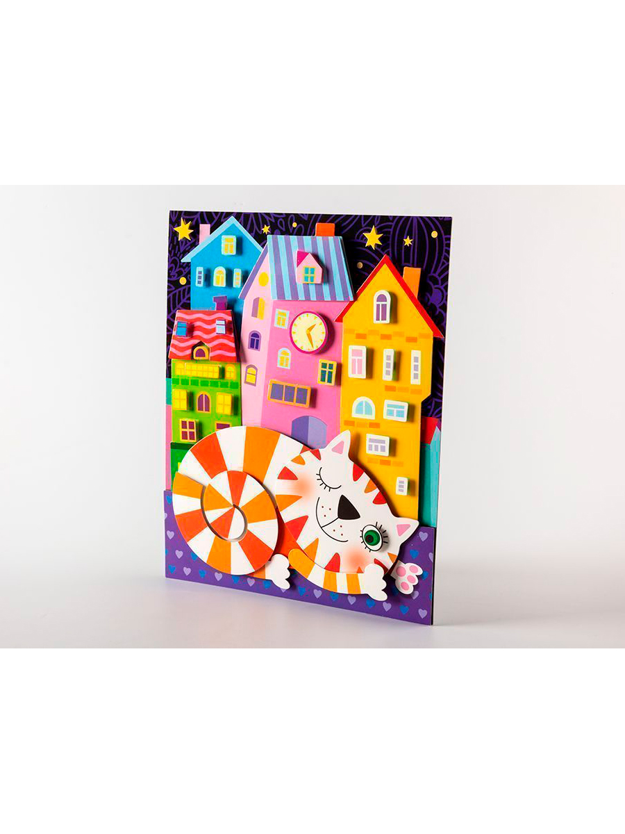 Аппликация Дрофа-Медиа Кот на крыше - фото 4