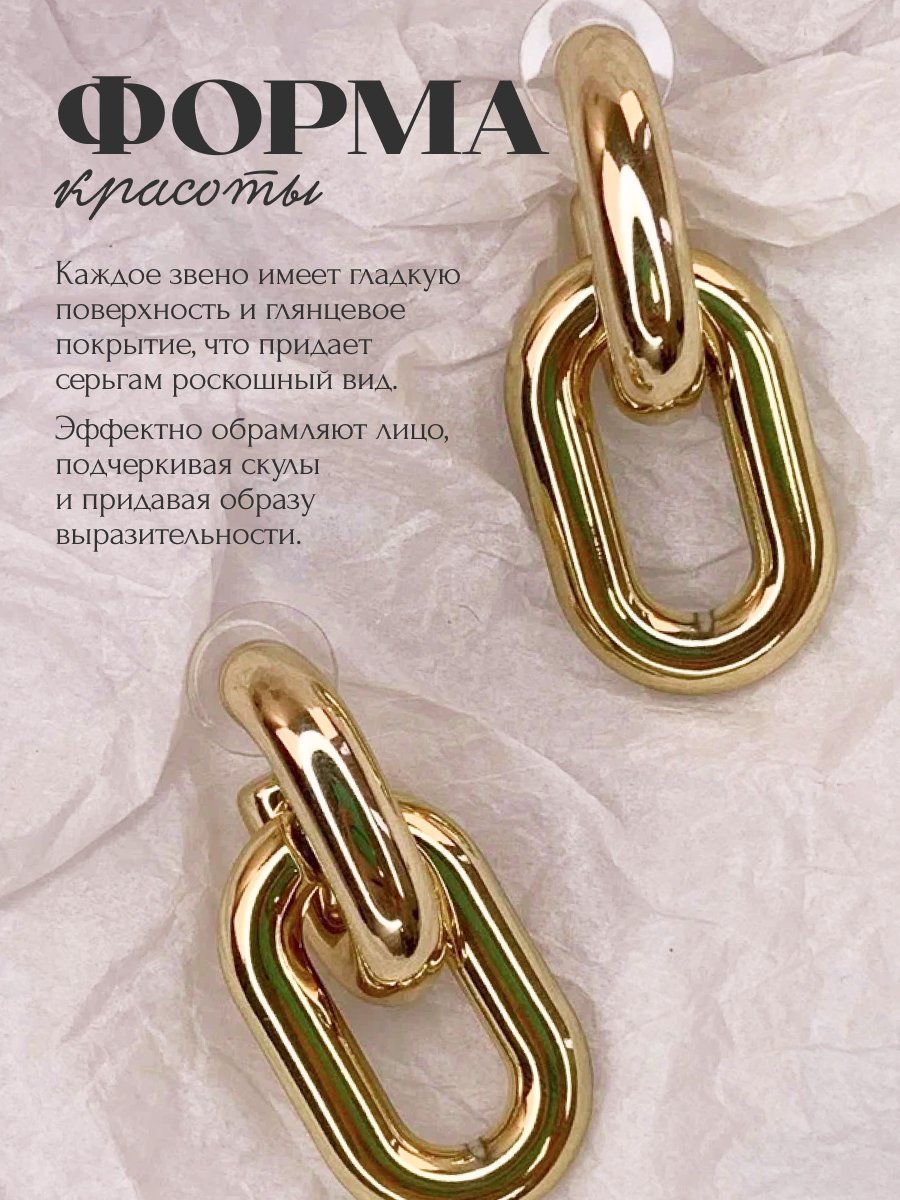 Серьги ZDK earring3 - фото 5