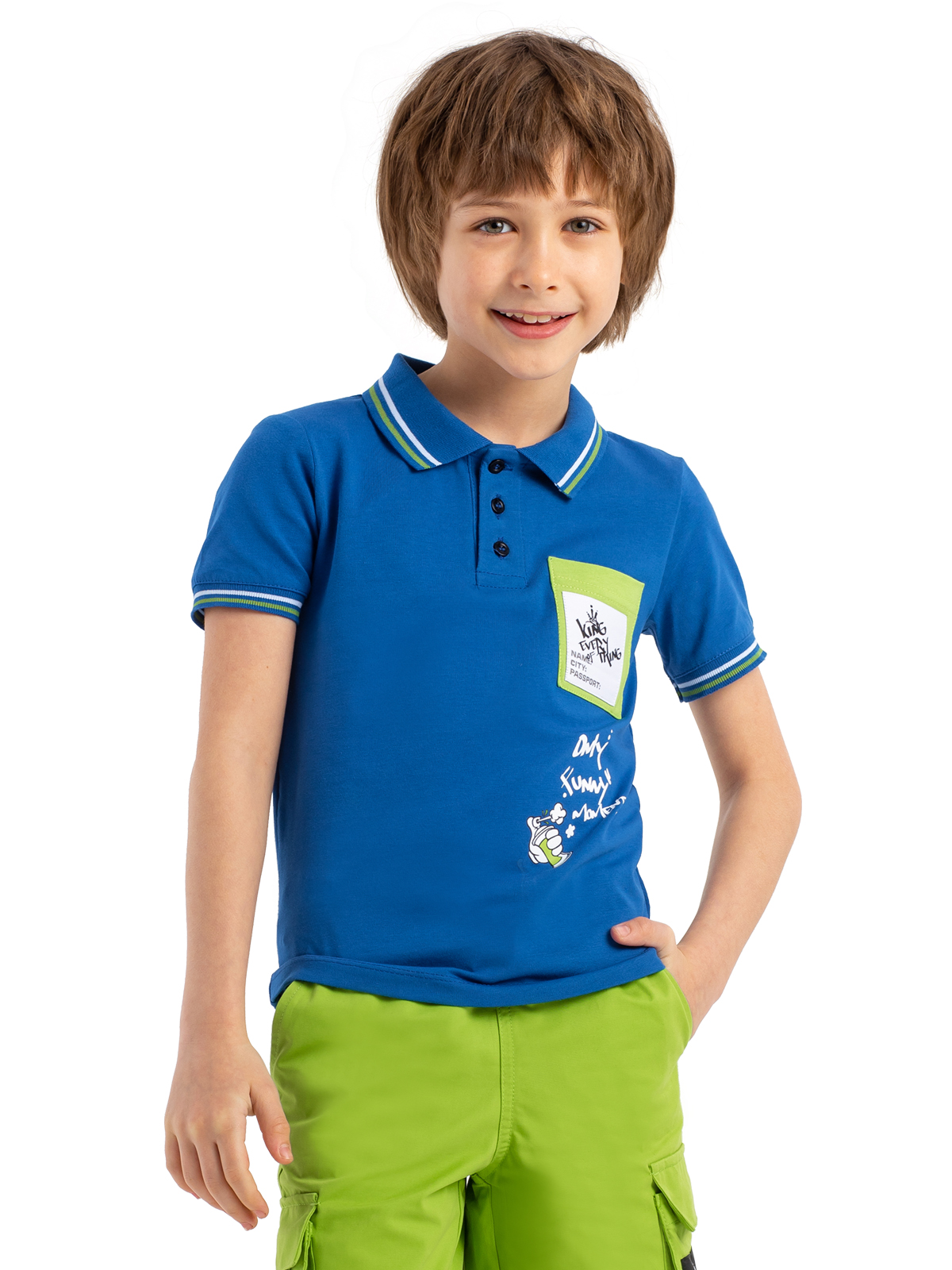 Футболка-поло Kapika LKBCT11-Z2 - фото 3