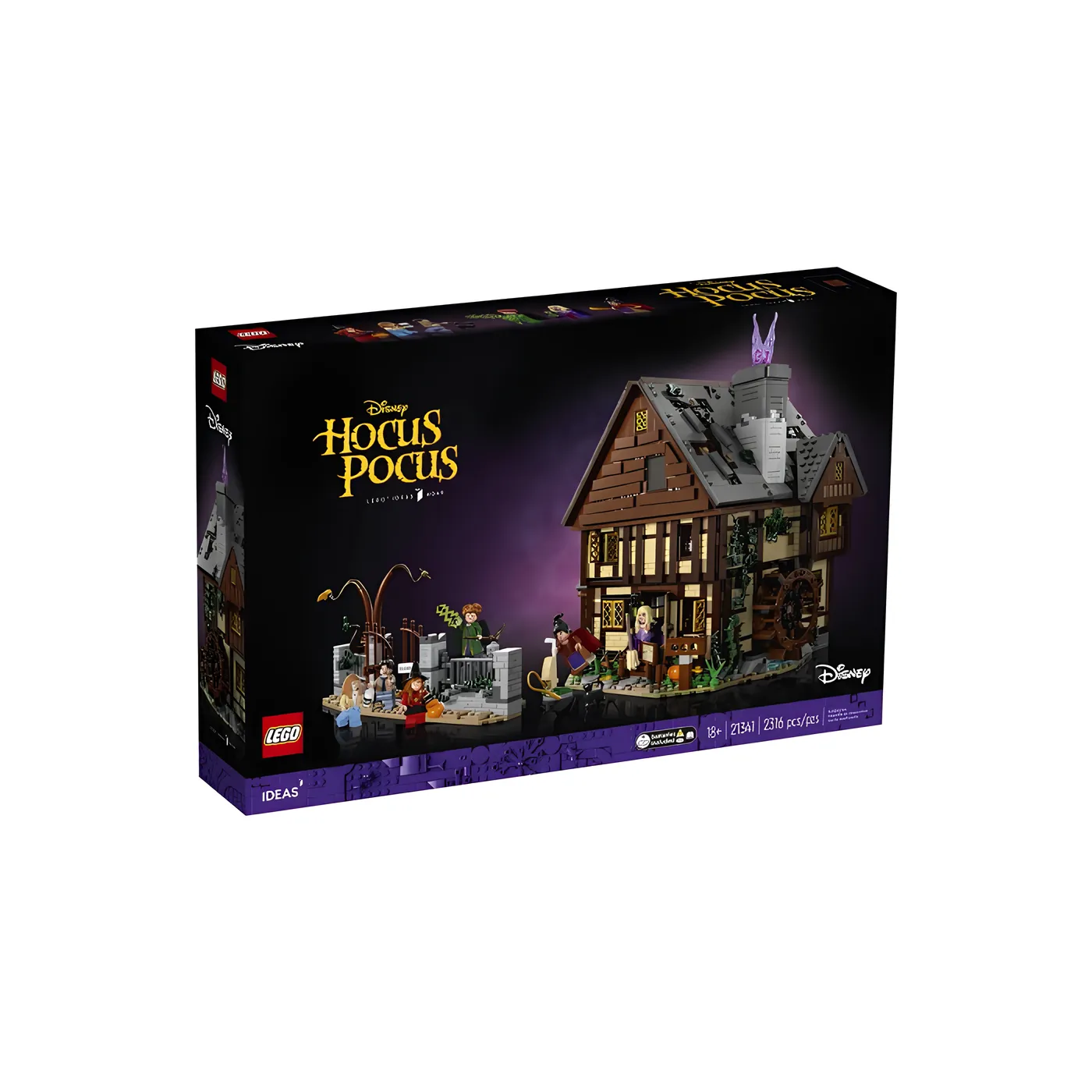 Изображение товара Конструктор LEGO Ideas 21341 Фокус-покус Коттедж сестер Сандерсон