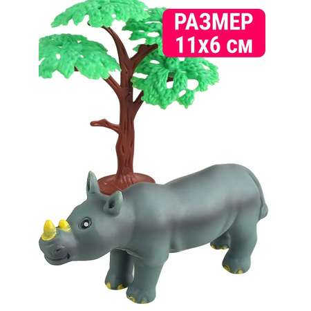 Фигурка Mioshi Носорог 10х5 см