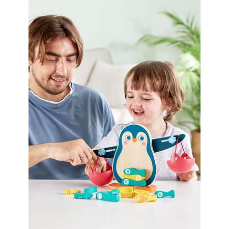 Настольная игра Hape Балансир Пингвин E1074_HP