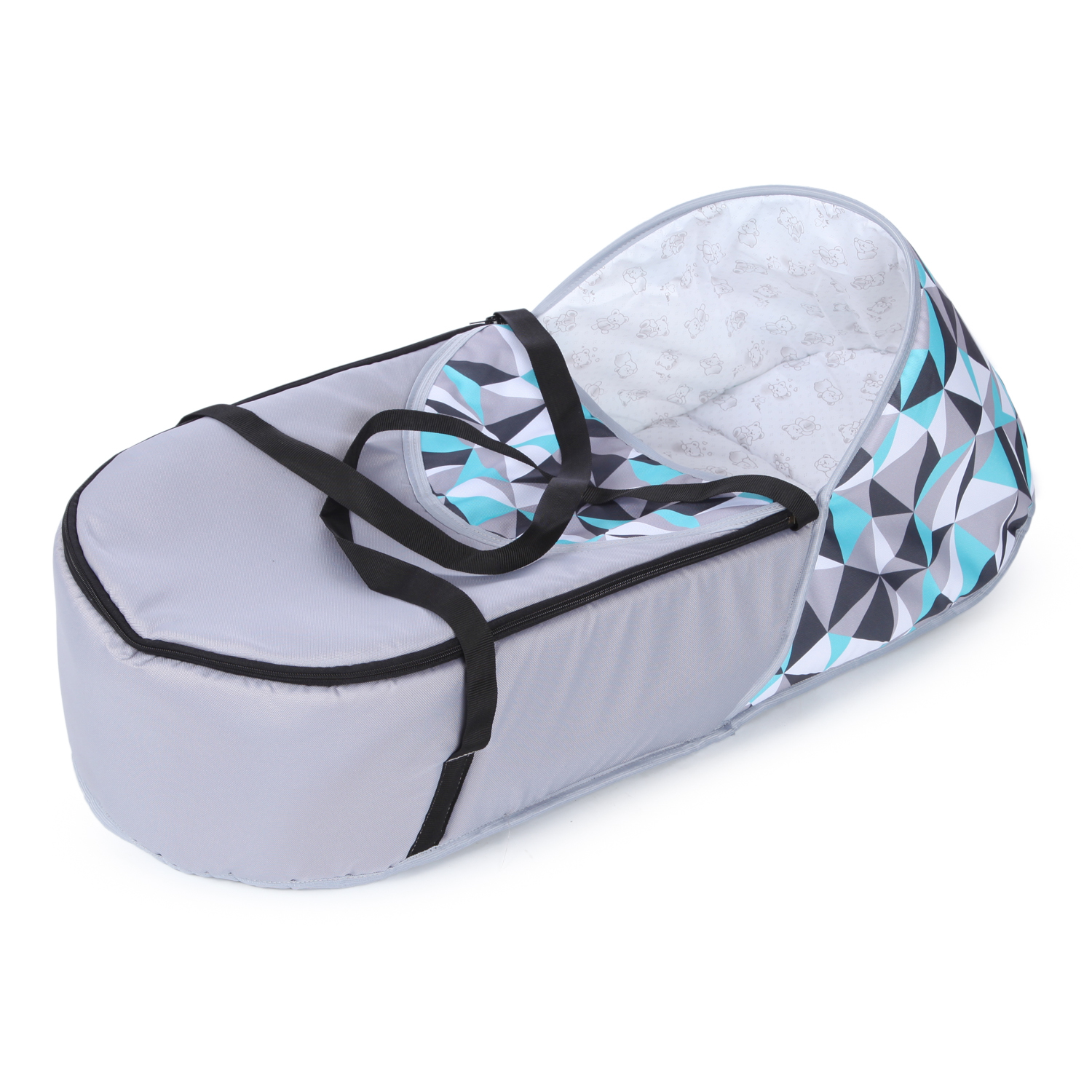 Коляска трансформер Babyton Melly Grey-Green серый - фото 19